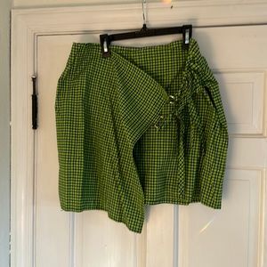 ragged priest size XL skirt with overlay